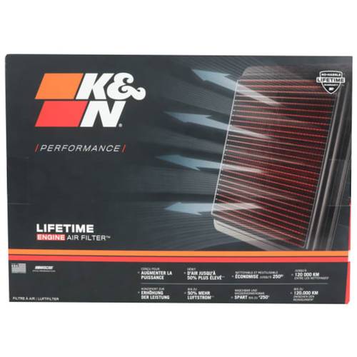 K&N | فلتر هواء محرك عالي الأداء لسيارات تويوتا ولكزس (2010-2024)