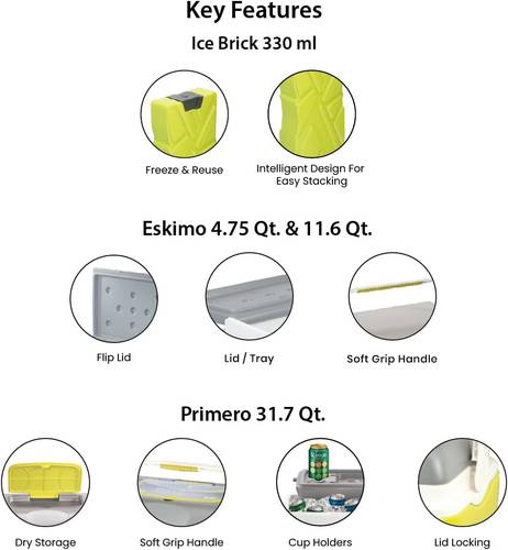 Pinnacle | 5-in-1 Cooler Set for Camping & Outdoor