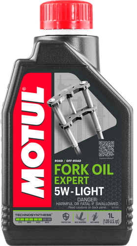 Motul | Fork Oil Expert 5W Light Motorcycle Suspension Fluid - 1 Liter