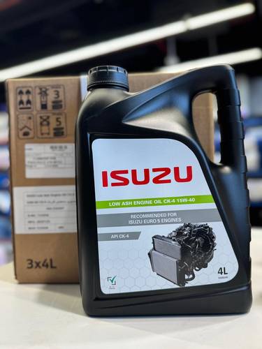Isuzu | Genuine Diesel Engine Oil 15W-40 CK-4 Carton - (3 x 4L)
