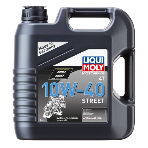 Liqui Moly | Motorbike 4T 10W-40 Street Engine Oil - 4L