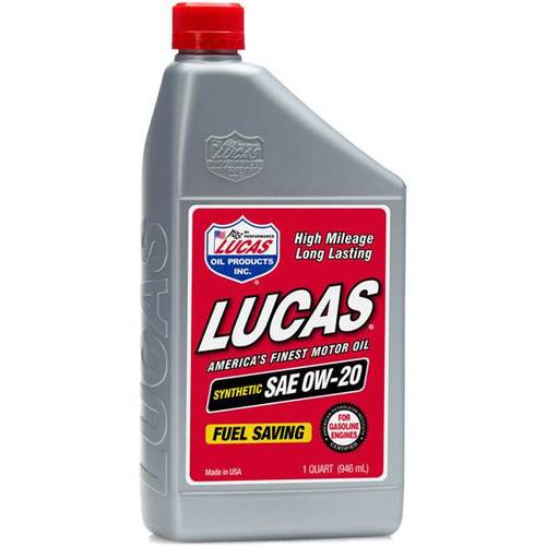 Lucas Oil | SAE 0W-20 Full Synthetic Motor Oil - 946ml