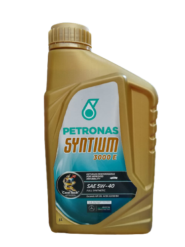 PETRONAS | Syntium 3000E 5W-40 Full Synthetic Motor Oil - 1L