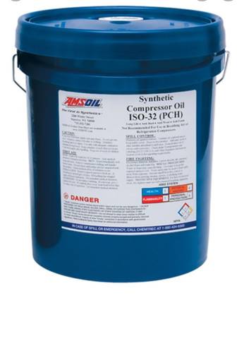 زيت ضاغط الهواء AMSOIL ISO VG 100 سعة 18.9 لتر