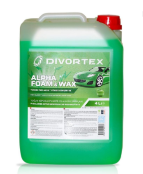 DVX | DVX1515 ALPHA FOAM & WAX SHAMPOO - 4L