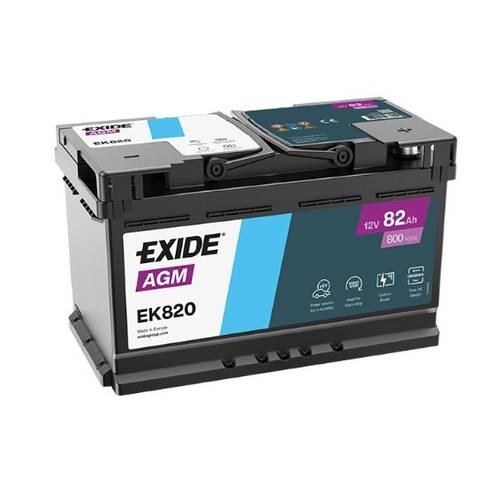 اكسايد | بطارية سيارات  AGM L04 EK820 اوروبي 