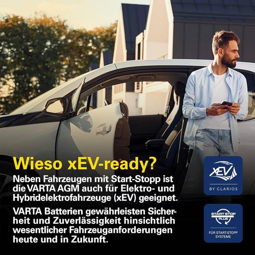 VARTA battery AGM AH105