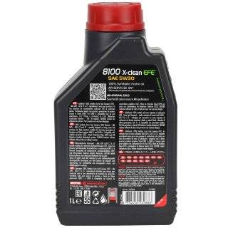 Motul | 8100 X-clean EFE 5W-30 Fully Synthetic Motor Oil 1L