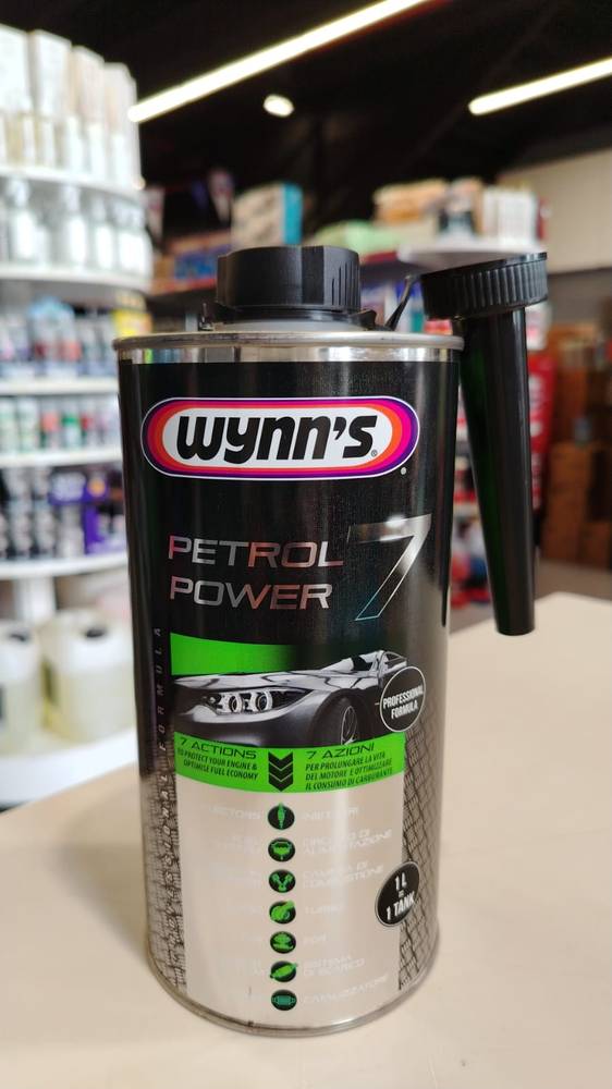 Wynns Petrol Power Full Action7in1Engine Optimising Fuel Additive 1L/وينز 7في1 منظف شامل