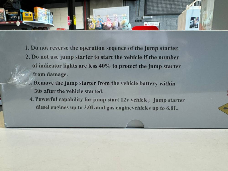 TOBYS PRPFESSIONAL X19 T66 JUMP STARTER