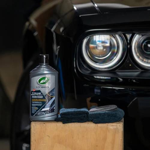 TURTLE WAX CERAMIC BLACK POLISH CRYLIC 414ML