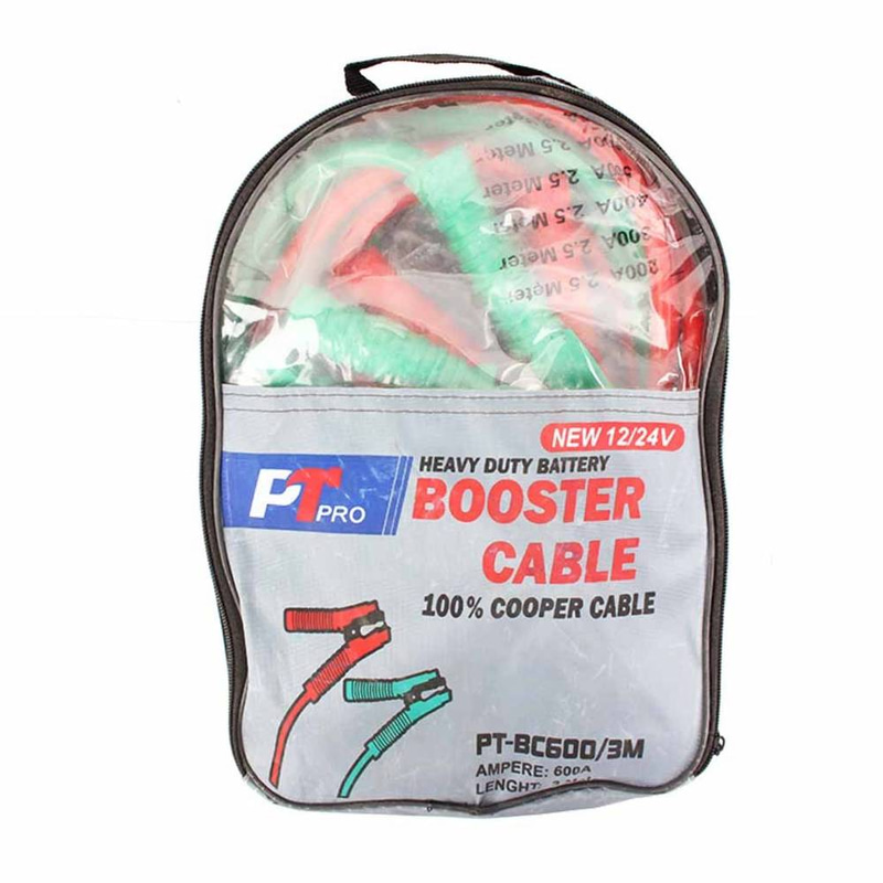 PT PRO | Heavy Duty Battery Booster Cable 3M 12/24V