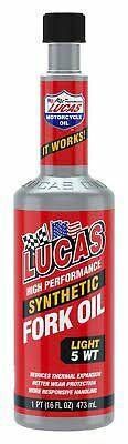 Lucas | High Performance Synthetic Fork Oil 5 WT Light - 473 mL