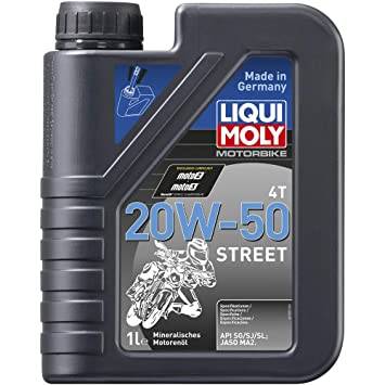  Liqui Moly | Racing 4T 20W-50 Street Motorcycle Engine Oil - 1L