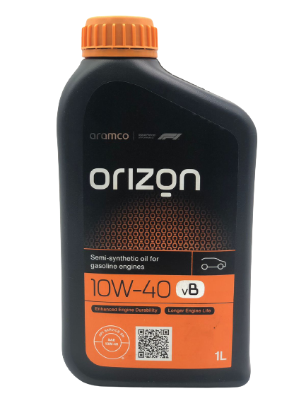 Aramco Orizon | 10W-40 vB High-Performance Semi-Synthetic Motor Oil, 1 Liter Bottle