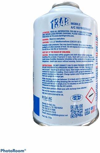  R-134a Rip AC car refrigerant 12 oz freon