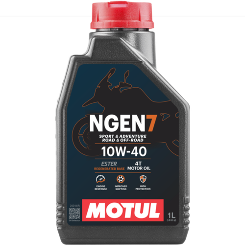 MOTUL | NGEN 7 10W-40 4T Motorcycle Engine Oil 1L