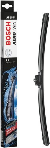 Bosch | Aerotwin AP 15 U Premium Performance OE Innovation Flat Wiper Blade (15-Inch)