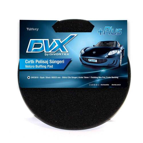 دي في اكس بفر ناعم للشمع اسود 180X35 ملي 