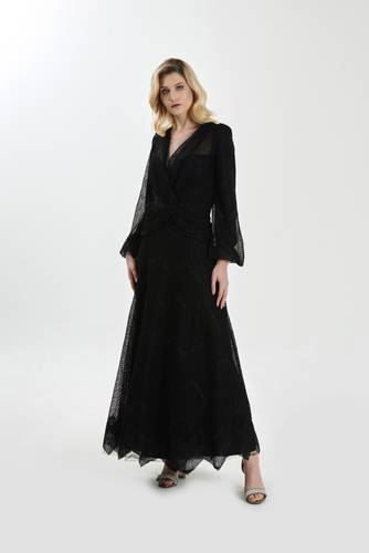 Wide sleeve dress