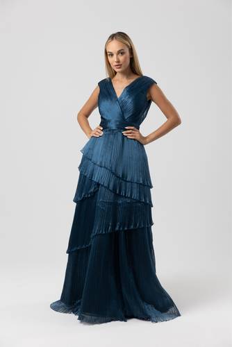 Layered pleated dresses