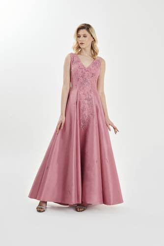  Floral Pink Dress 