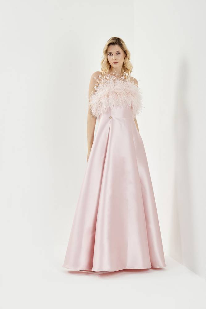 Feather dress