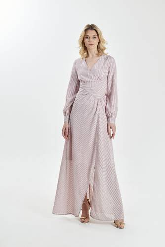 Chiffon wrap dress