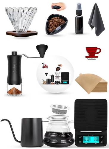 مجموعة V60 تقطير القهوة احترافية