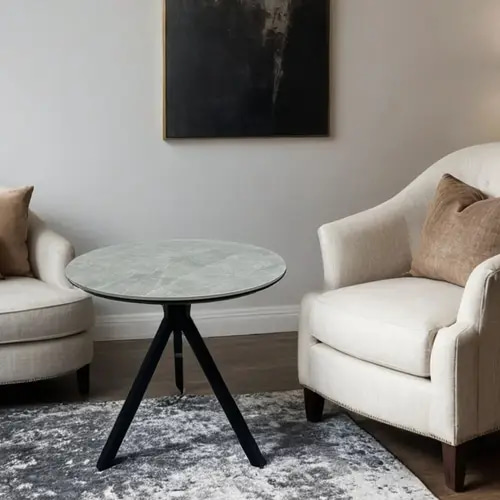طاولة كافية سيراميك مقاس 80*80 أرتفاع 75