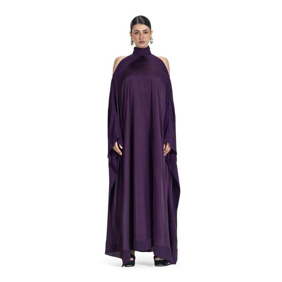 Maison Ein Signature Draped Maxi Dress