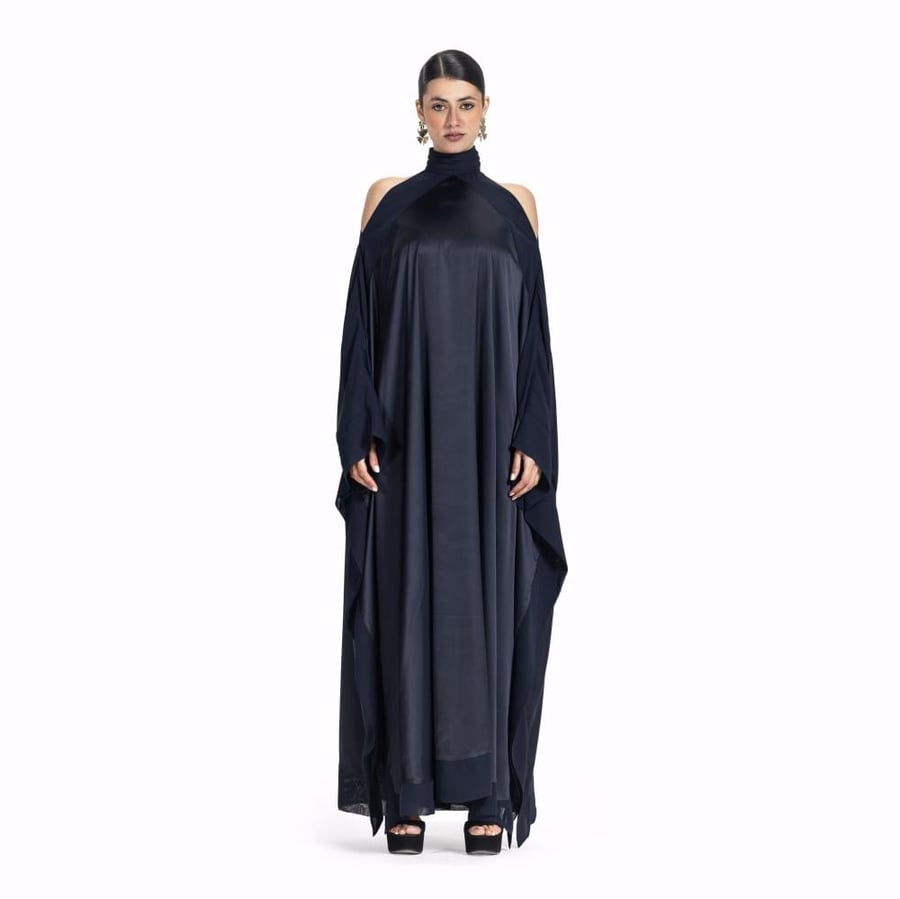 Maison Ein Signature Draped Maxi Dress