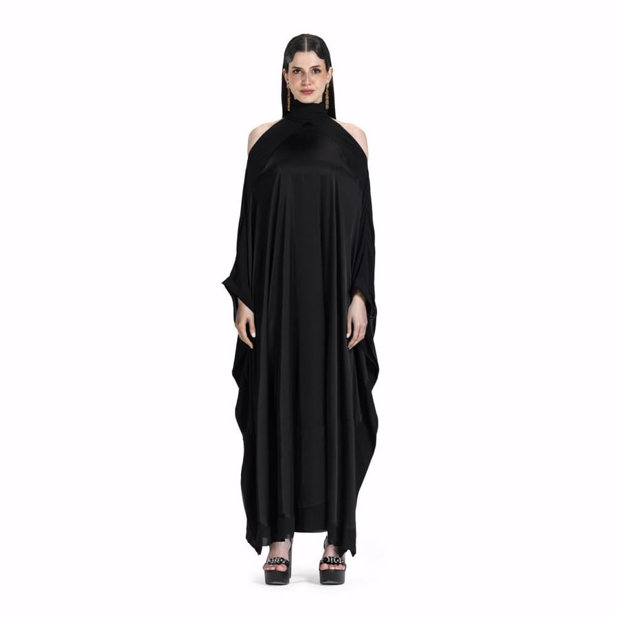 Maison Ein Signature Draped Maxi Dress