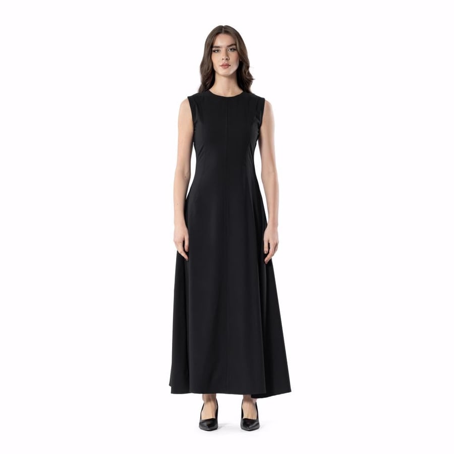 Subtle Seam Flow – BLACK