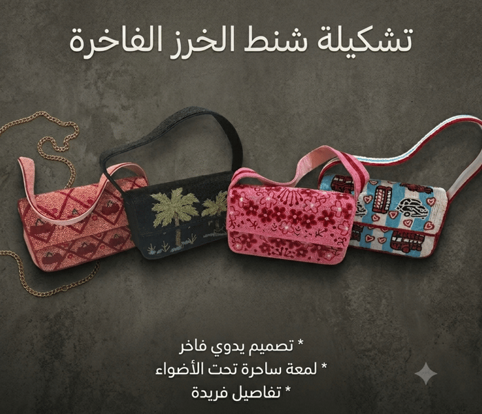 تشكيلة شنط الخرز 🌸