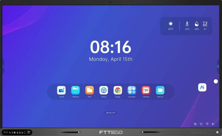 شاشة FTTEGO RK3588 تفاعلية 86 