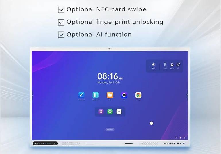 شاشة FTTEGO RK3588 تفاعلية 86 