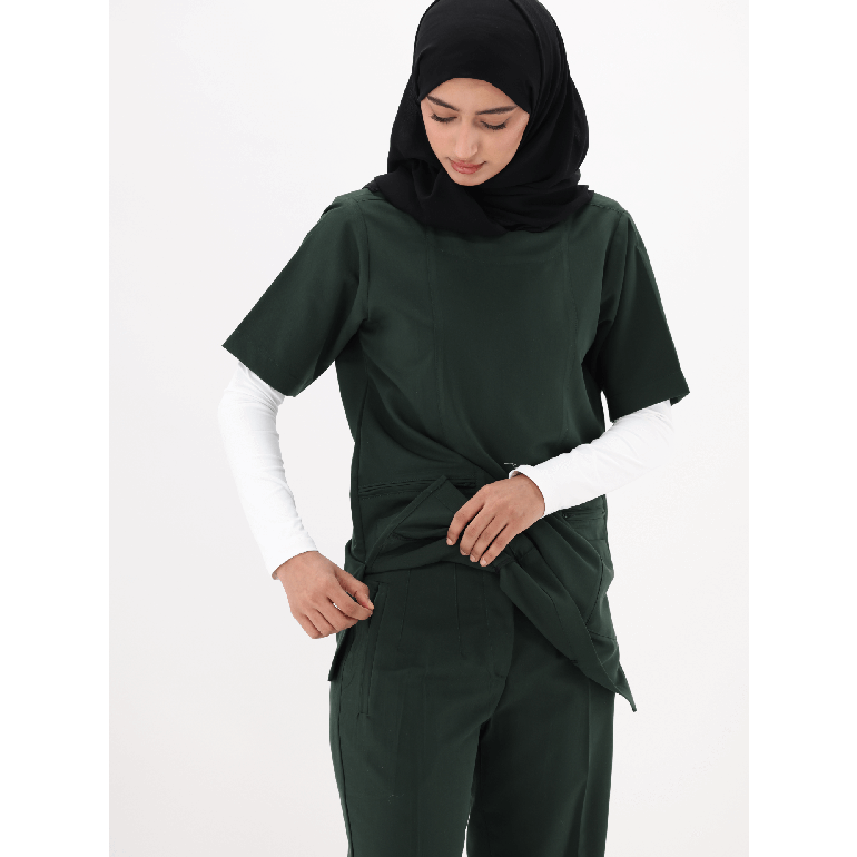 بنطال زيتي (Scrub Pants)