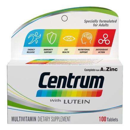 centrum lutein 100 tab