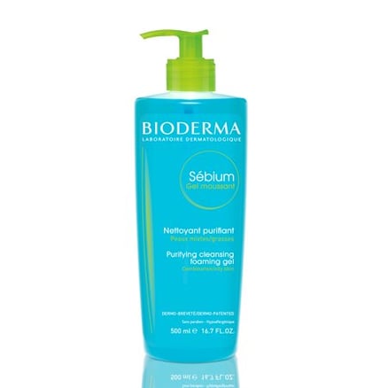BIODERMA SEBIUM GEL MOUSSANT PURIFYING CLEANSING FOAMING 500ML