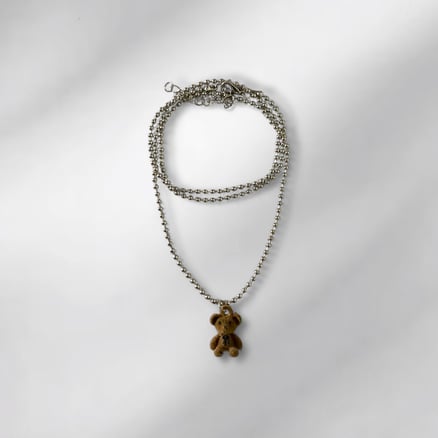Cute Teddy bear necklace