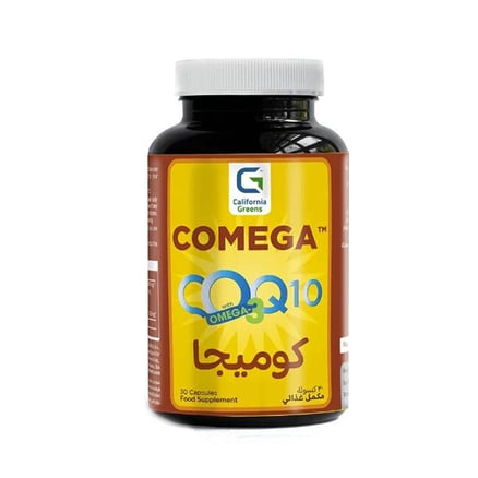 كوميجا كوكيو 10 و اوميجا 3 عدد 30 كبسولة