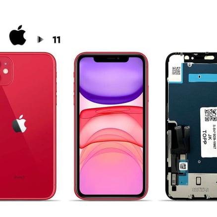 iPhone screen 11 from topp