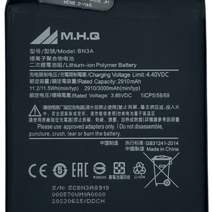 بطارية | BN-3A XIAOMI REDMI GO (M1903C3GG) BATTERY MHQ