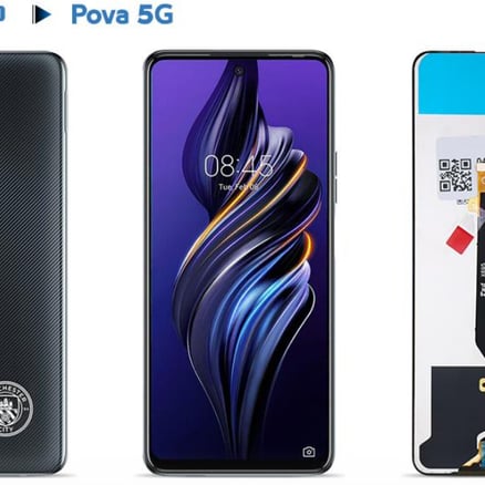 Tecno Pova 5G screen