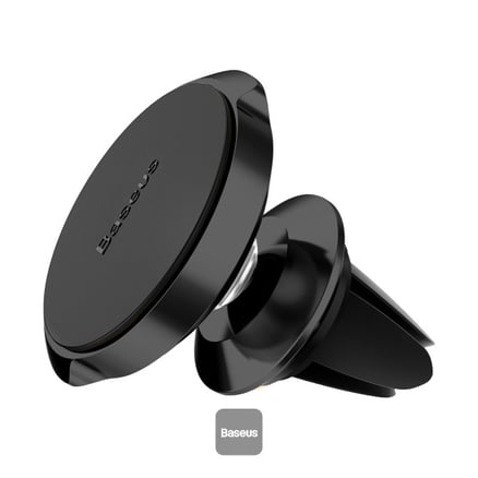 Baseus Suer-A01 Magnetic Earbuds Holder with Air Vent Black