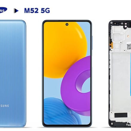 شاشة سامسونج M52 5G