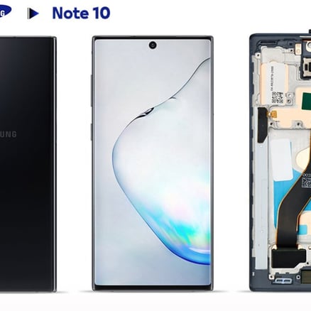 Samsung Note 10 screen