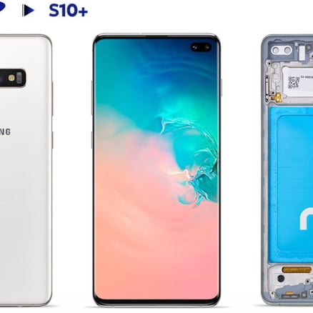 Samsung S10+ screen
