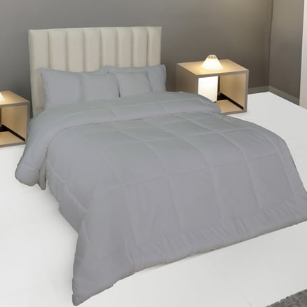 Luxury Hotel Comforter Set - Grey